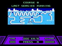 Rad Racer sur Nintendo Nes